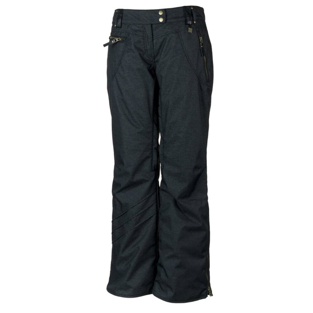 Obermeyer Women's 8 Delia Snow Pants Charcoal Dark Gray Snowboard Skiing Winter